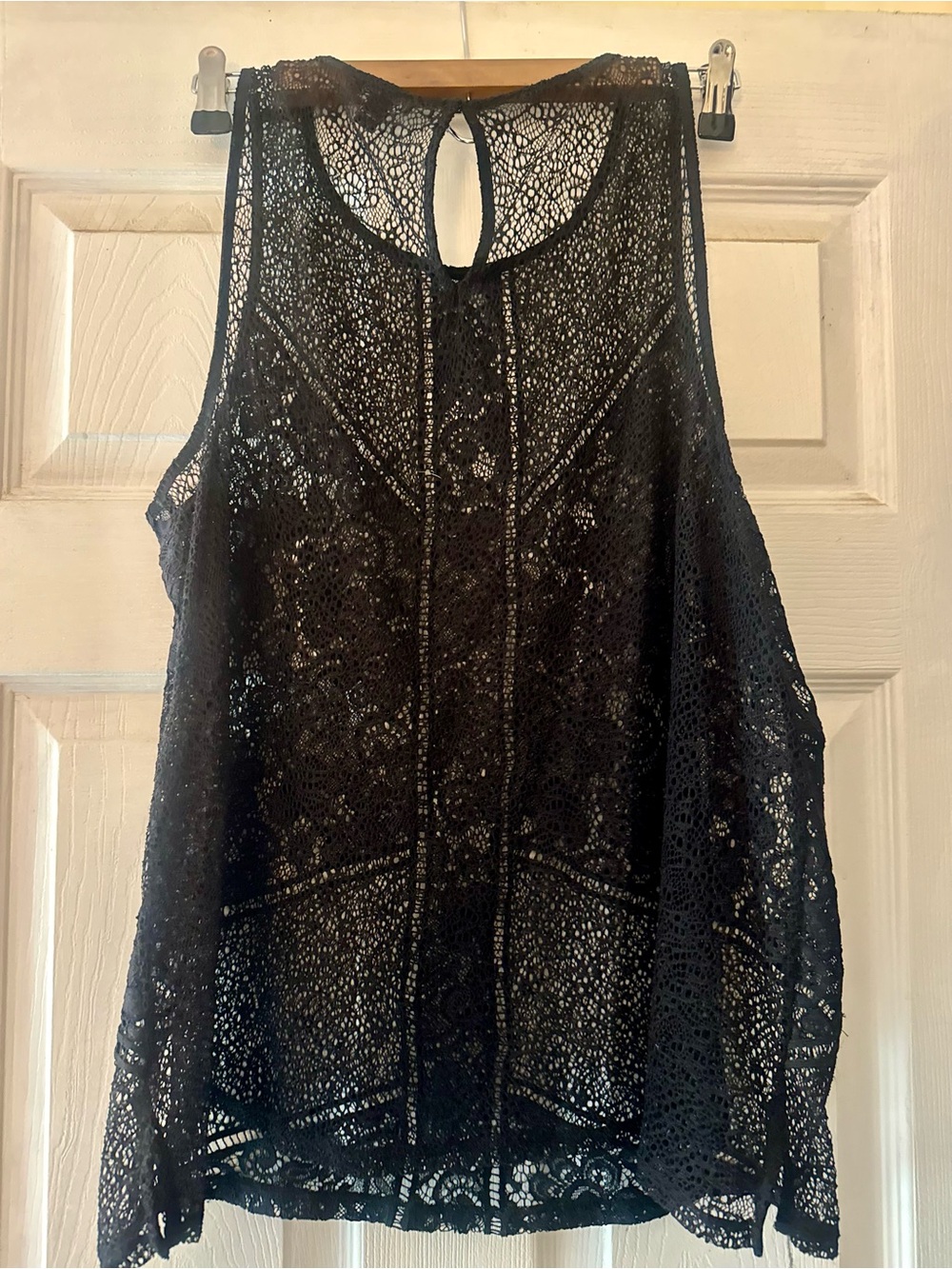Express Black Lace Sleeveless Camisole